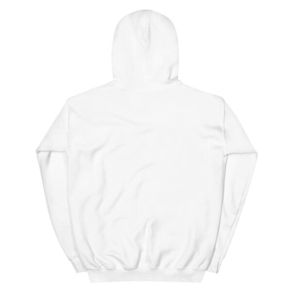 XCOMTB.COM Printed Text Hoodie WHITE - Image 2