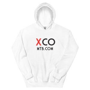 XCOMTB.COM Printed Text Hoodie WHITE