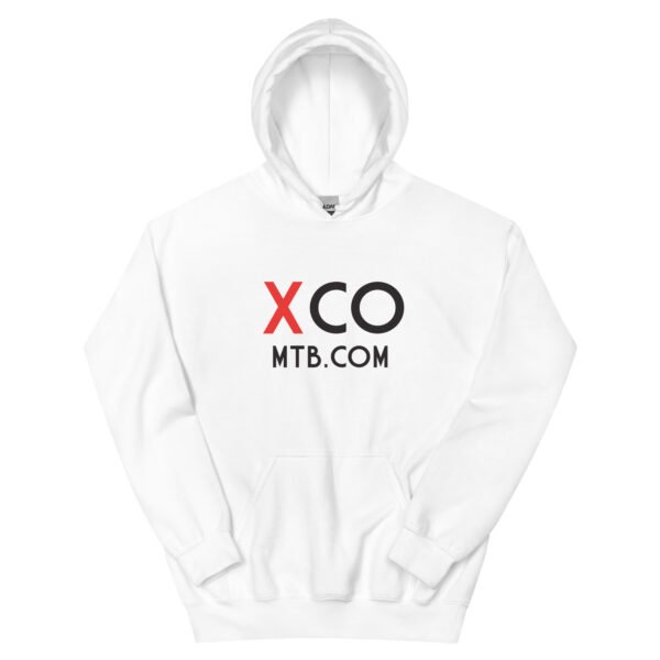 XCOMTB.COM Printed Text Hoodie WHITE