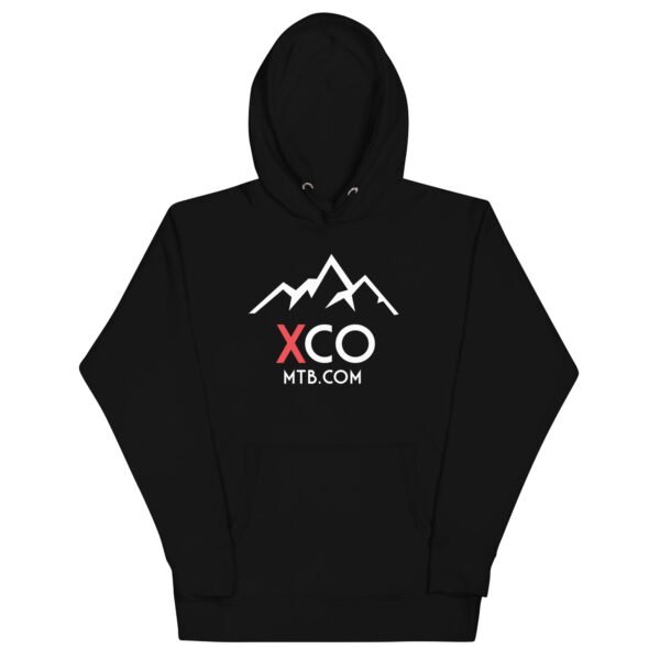 XCOMTB.COM Printed Logo Hoodie BLACK